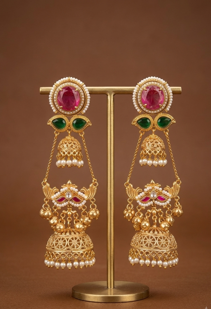 Sheeshmahal Premium Jhumka