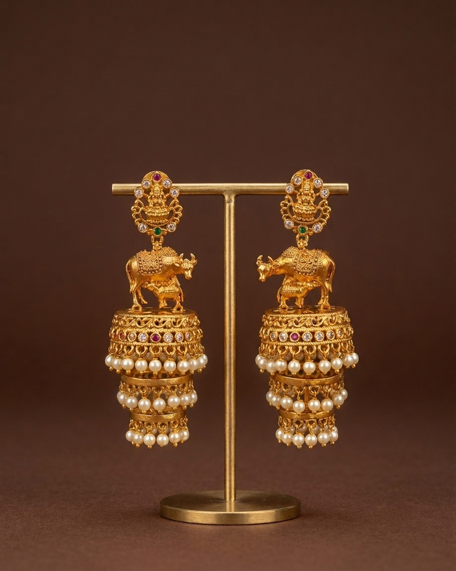 Manika Layered Jhumka