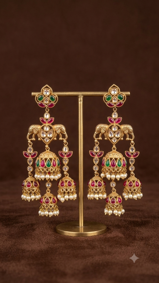 Gauri Layered Dangler
