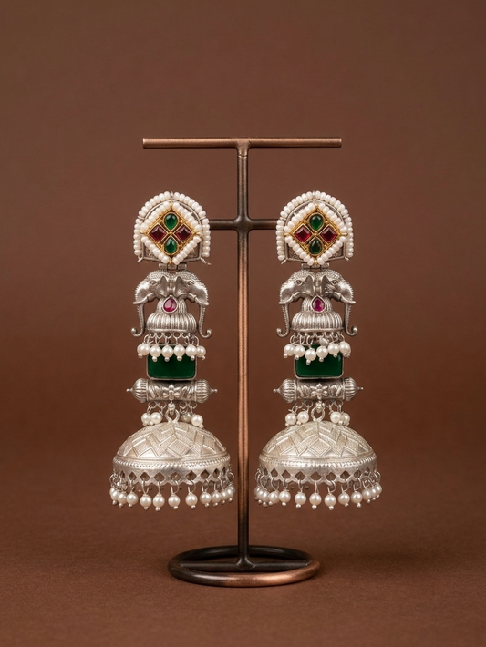 Roopa Oxidized Dangler
