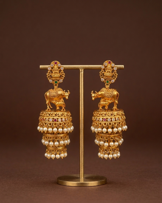 Manika Layered Jhumka