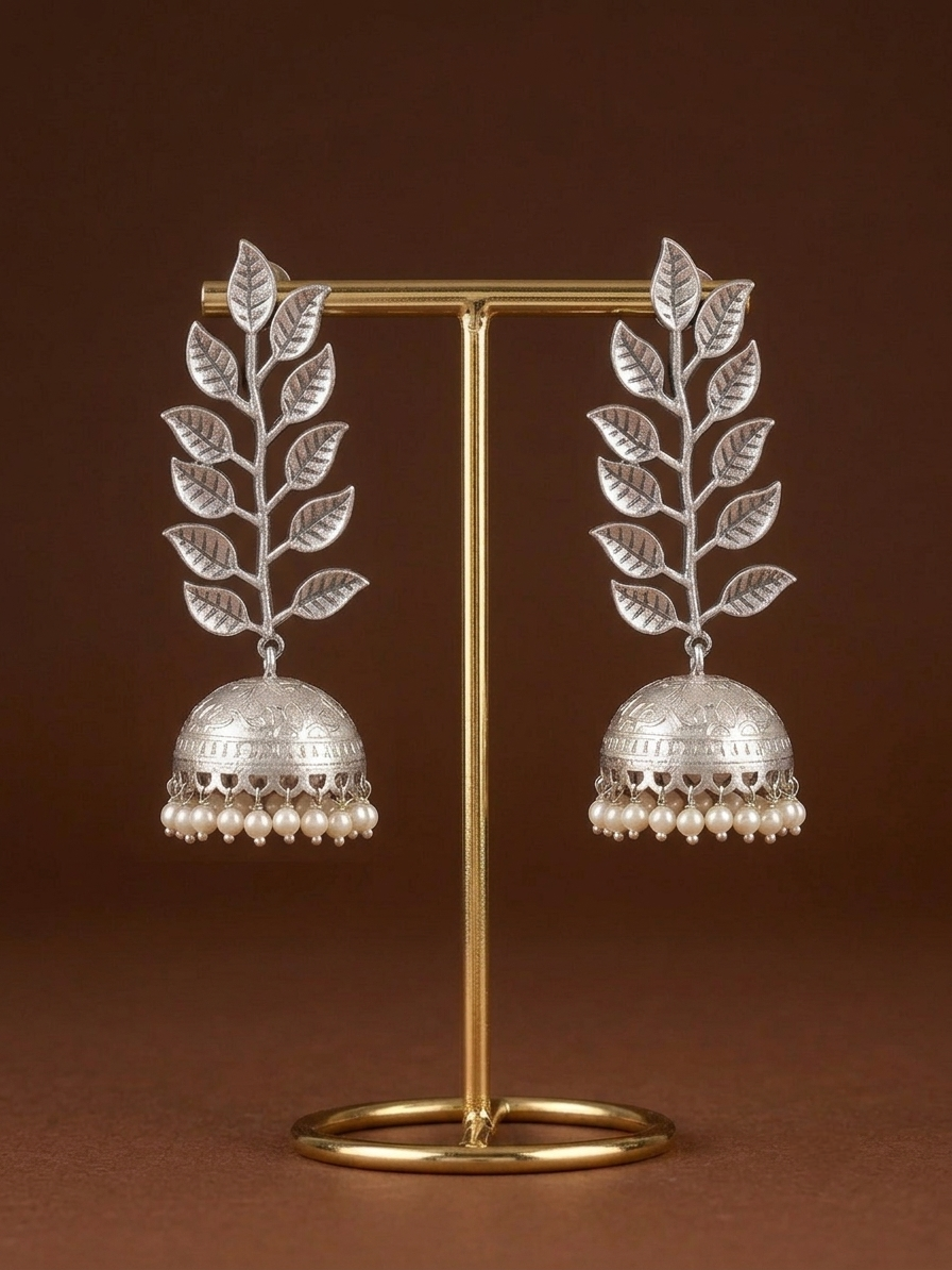 Surya Oxidized Jhumka