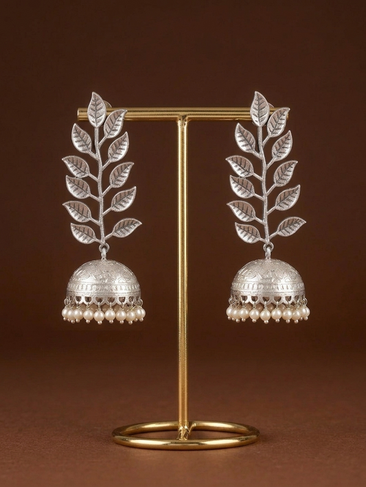 Surya Oxidized Jhumka