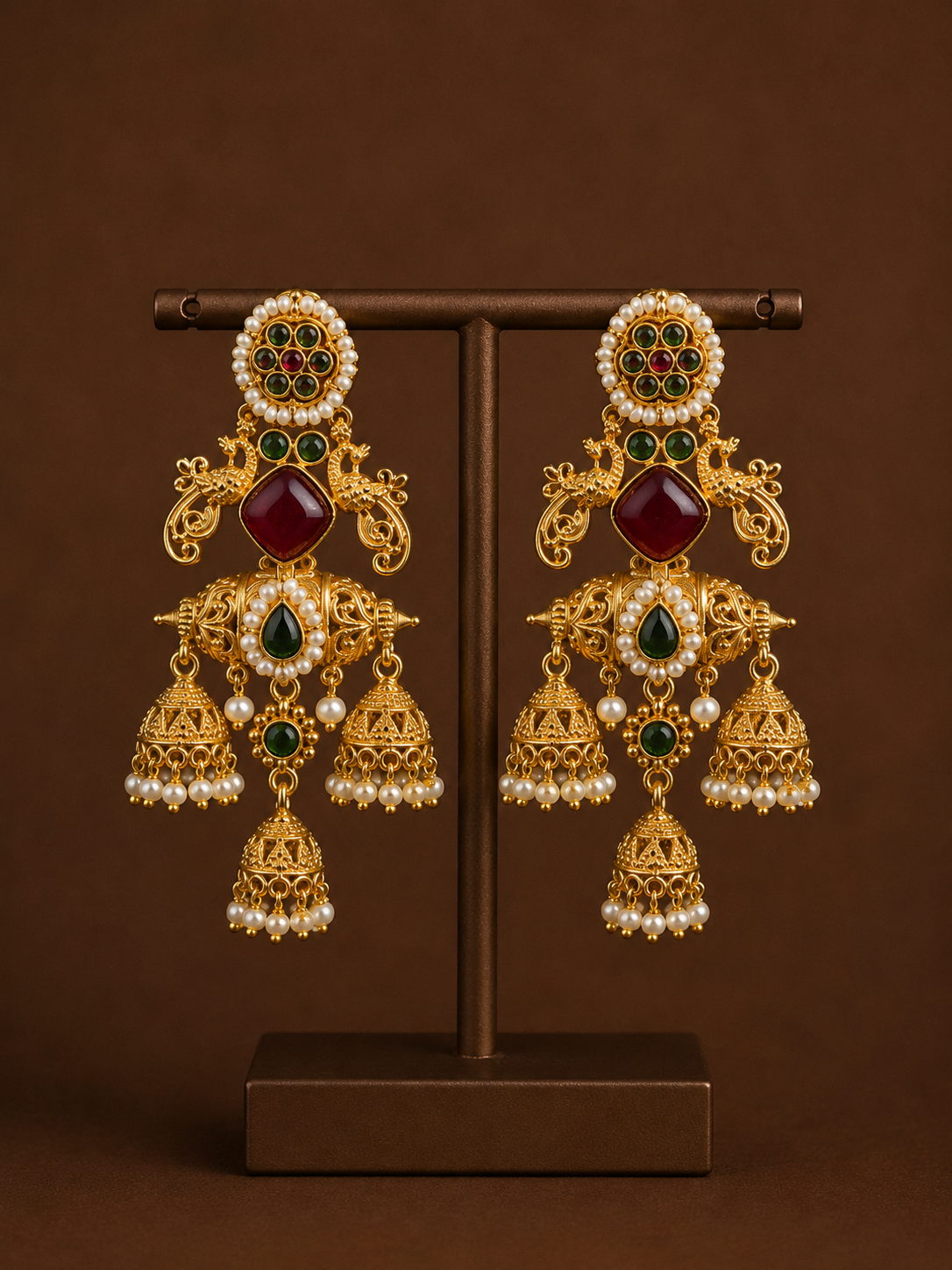 Ikshita Layered Jhumka