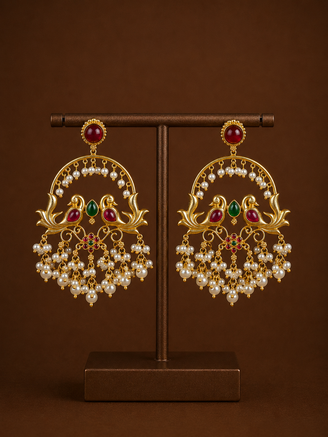 Vaidehi Peacock Jhumka