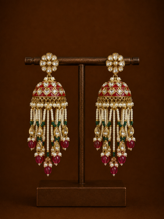 Mahima Meenakari Jhumka